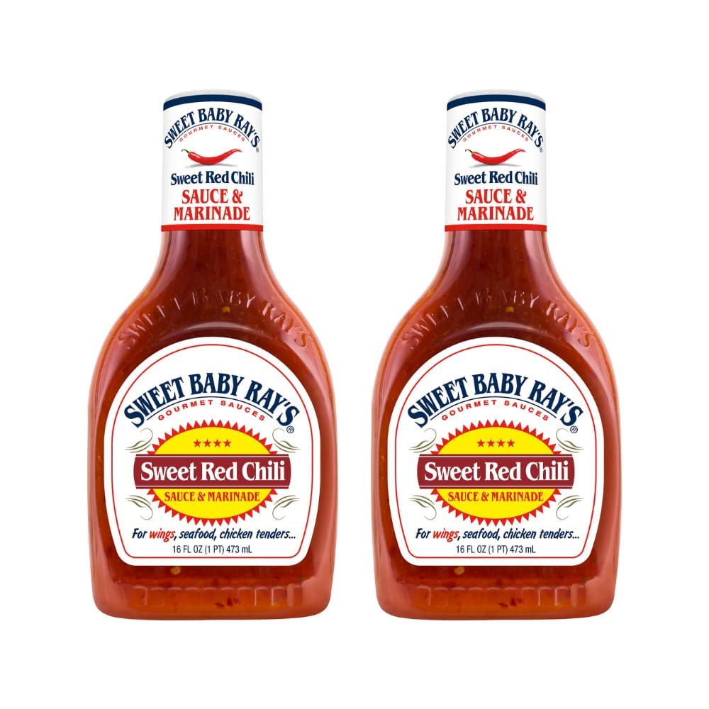 Sweet Baby Ray's Award Winning Sauce | Lemon Pepper Flavor | 64 oz Bottle | Kosher | Gluten Free | Made in the USA