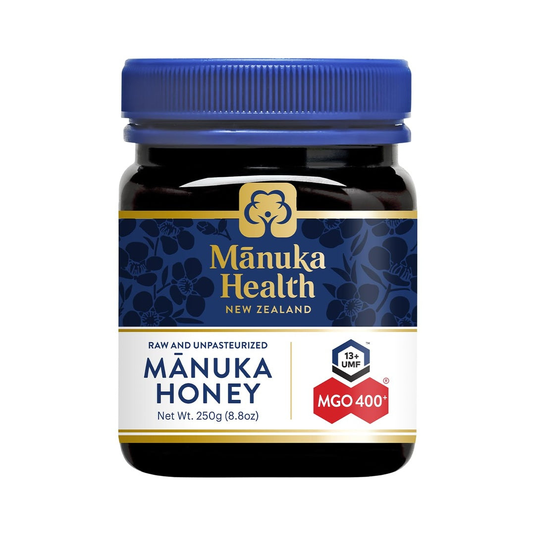 Manuka Health UMF 13+/MGO 400+ Manuka Honey (250g/8.8oz), Superfood, Authentic Raw Honey from New Zealand