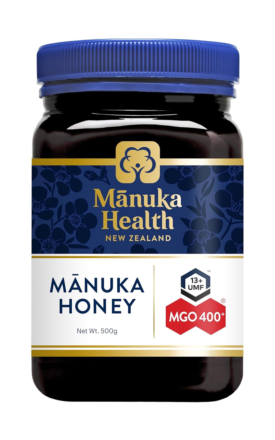 Manuka Health UMF 13+/MGO 400+ Manuka Honey (250g/8.8oz), Superfood, Authentic Raw Honey from New Zealand
