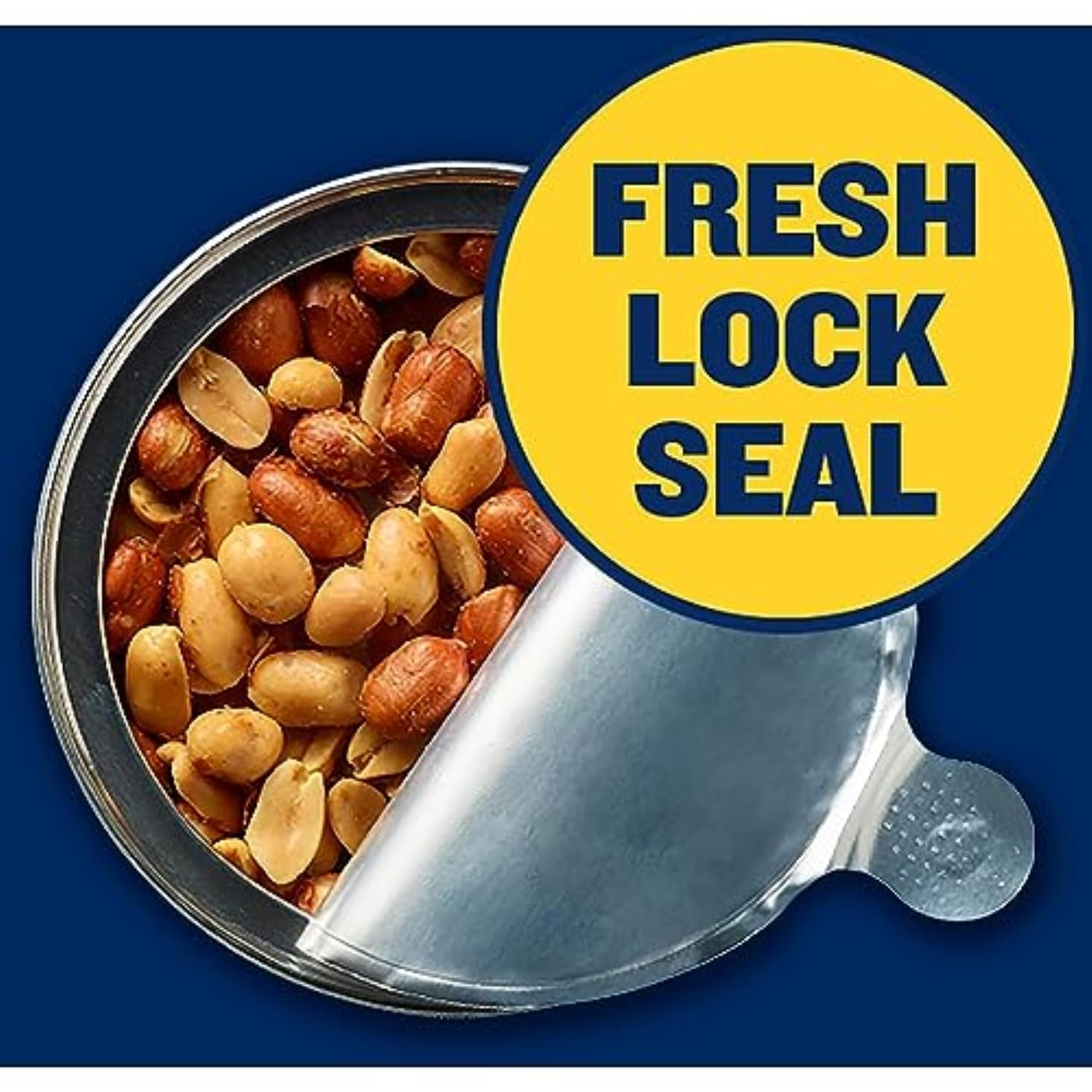 PLANTERS Redskin Spanish Peanuts, Roasted Salted Peanuts 12.5 oz Jars (Pack of 6)