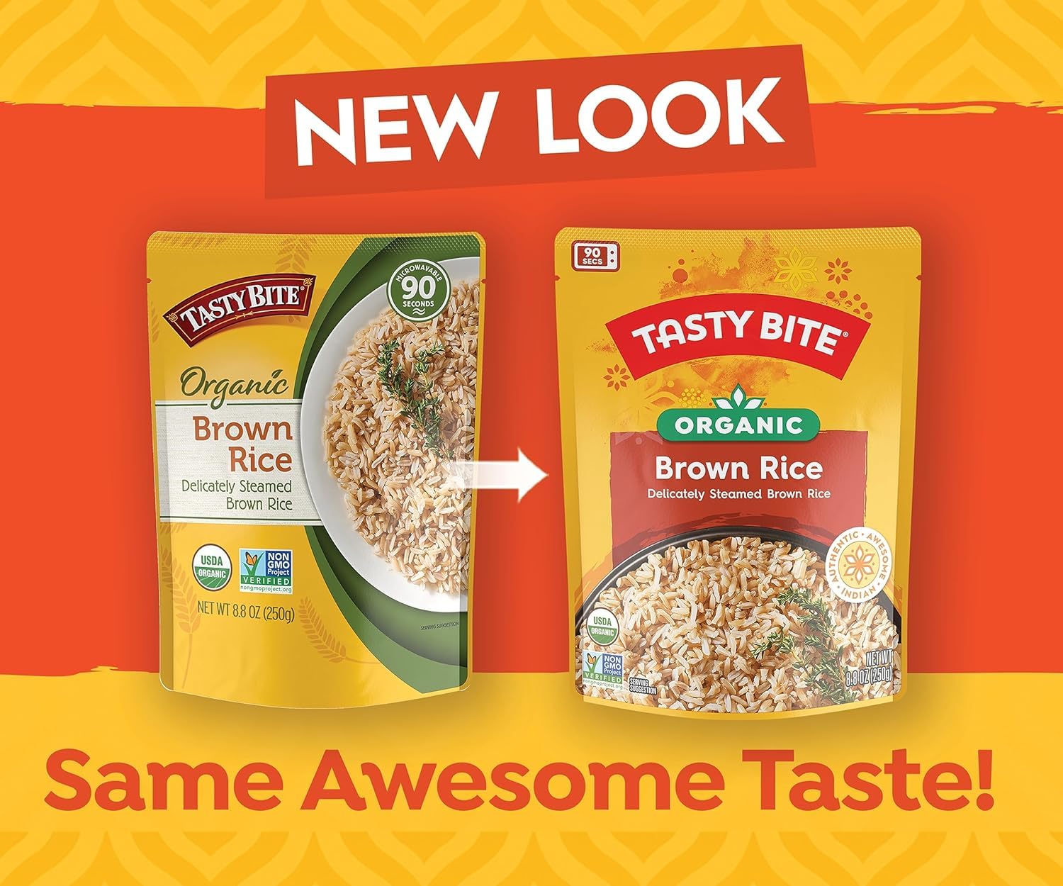 Tasty Bite Organic Brown Rice, 8.8 Ounce (Pack of 12)