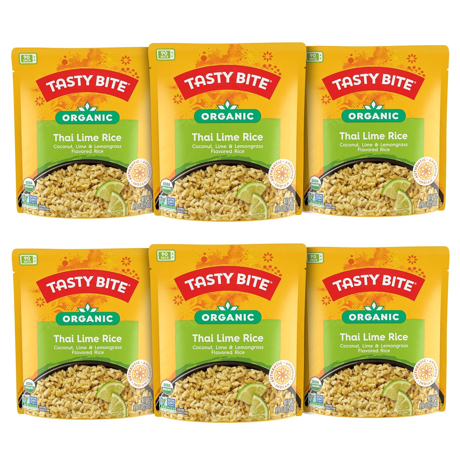 Tasty Bite Organic Brown Rice, 8.8 Ounce (Pack of 12)