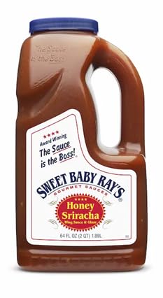 Sweet Baby Ray's Award Winning Sauce | Lemon Pepper Flavor | 64 oz Bottle | Kosher | Gluten Free | Made in the USA