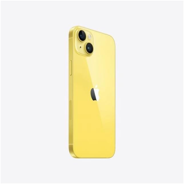 Apple iPhone 14 Plus, 128GB, Yellow - Unlocked (GSM Only) (Renewed)