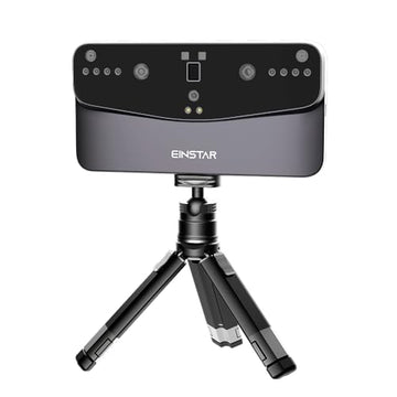 EINSTAR Vega 3D Scanner with Tripod, Portable Wireless 3D Scanner with All-in-one Design, Comprehensive Object Scanning, Support Outdoor Scanning, 32G RAM + 512G SSD, 2K AMOLED Touch Screen