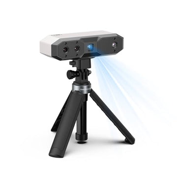 Revopoint MINI 2 3D Scanner for 3D Printing Handheld, Up to 0.02mm Precision, Industrial Blue Light, Full Color Model Scanning for Small Objects, Compatible with Win/Android/iOS/macOS, Standard