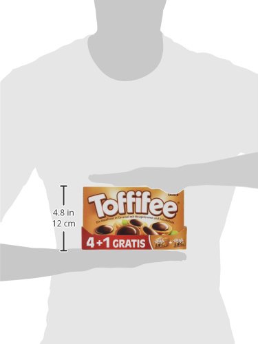 Toffifee – 1 x 125 g – Haselnuss in Karamell mit Nougatcreme und Schokolade – ideal zum gemeinsamen Naschen und Teilen