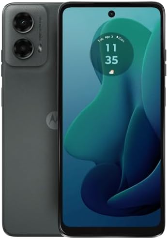 Motorola Moto G 5G 2024, 128GB + 4GB RAM, Sage Green - Unlocked (Renewed)