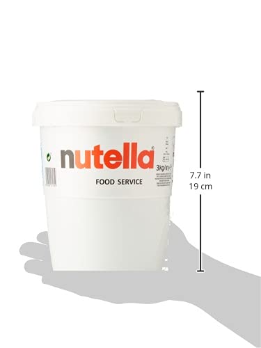 nutella - Nuss-Nougat-Creme, 1 Glas mit 750g, leckere Haselnuss-Schoko-Creme als Aufstrich oder für Rezepte