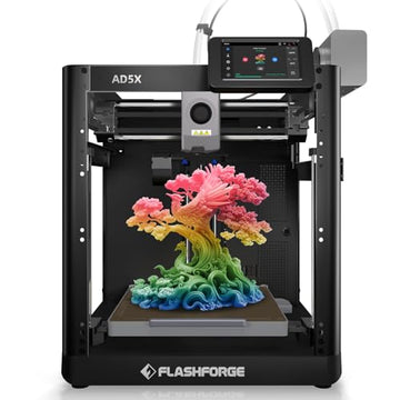 FLASHFORGE AD5X 3D Printer,Multi-Color Printing, 220x220x220mm Build Volume