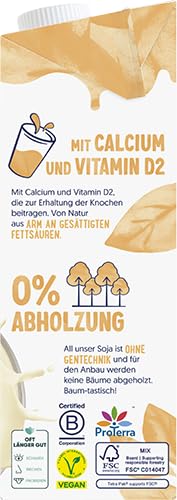 Alpro Sojadrink Vanille Pflanzlicher Drink Vegan 8x1L