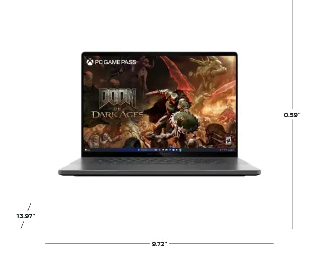 ASUS ROG Strix G16 (2025) Gaming Laptop, 16” FHD+ 16:10 165Hz/3ms Display, NVIDIA® GeForce RTX™ 5060 Laptop GPU, Intel® Core™ i7 Processor 14650HX, 16GB DDR5, 1TB Gen 4 SSD, Wi-Fi 7, Windows 11 Home