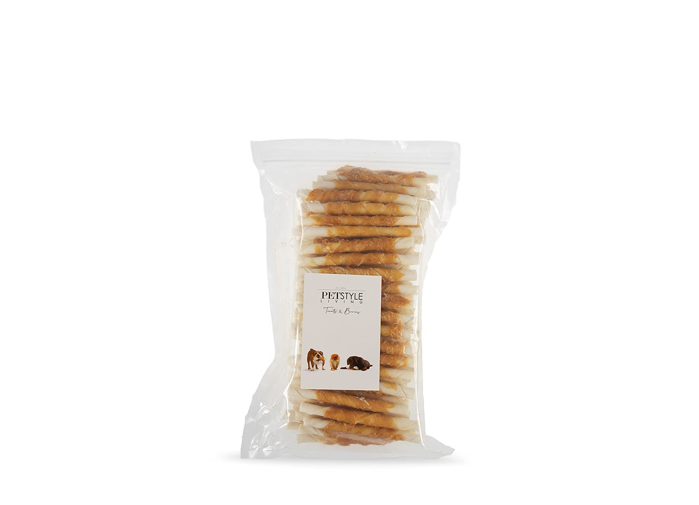 Kaustange mit Huhn - Hundesnack - 12,5cm - 100 Stück