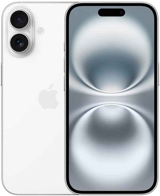 Apple iPhone 16 Plus, 128GB, Black - Unlocked (Renewed)