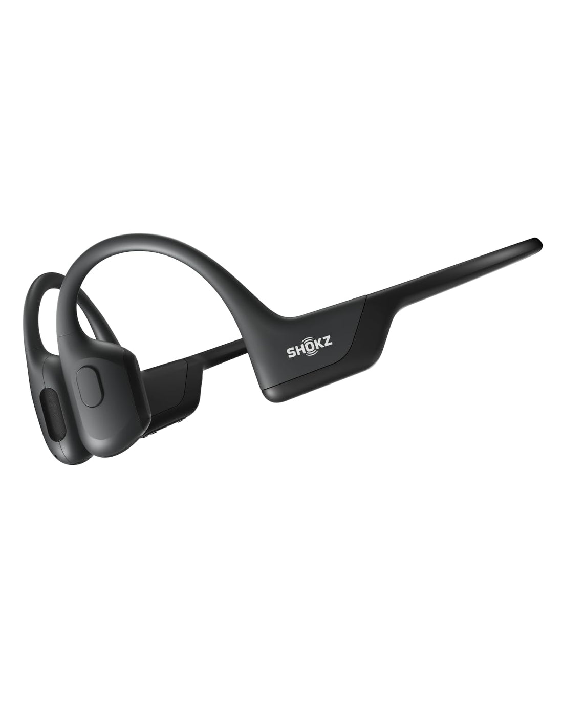 SHOKZ OpenRun Pro-Bone Conduction Headphones, Open-Ear Bluetooth Wireless Sport Headphones for Running and Workout, Sweat Resistant, Long Battery Life, Premium Deep Bass, Mic，with Hair Band, Black