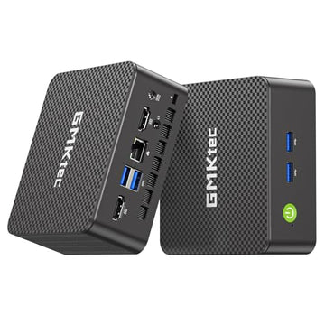 GMKtec G3 Pro Mini PC, Intel Core i3-10110U (Beats 4300U/N150) 16GB DDR4 (Dual Channel) 512GB PCIe M.2 SSD, Desktop Computer 4K Dual HDMI/USB3.2/WiFi 6/BT5.2/2.5GbE for Office, Business