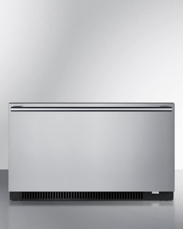 Summit Appliance SPHC30 30-Inch Wide Convertible Drawer Refrigerator/Warming Cabinet - Panel-Ready Drawer Front (Panel Ready Not Included); Commercially Approved; Weatherproof; CARB Compliant