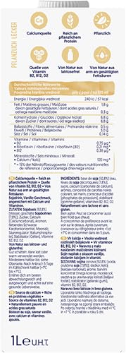 Alpro Sojadrink Vanille Pflanzlicher Drink Vegan 8x1L