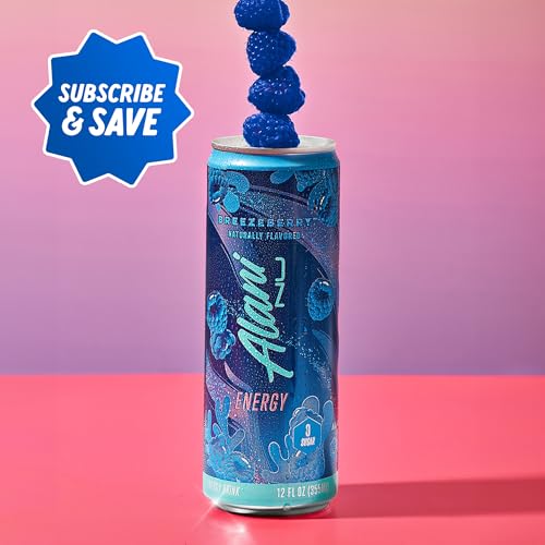 Alani Nu CHERRY TWIST Sugar Free, Low Calorie Energy Drinks, 200mg Caffeine, Biotin B Vitamins, Zero Sugar, 15 Calories, 12 Fl Oz Cans, 12 Pack0