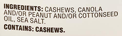 Amazon Brand - Happy Belly Fancy Whole Cashews, Roasted and Sea Salted, 44 ounce (Pack of 1)