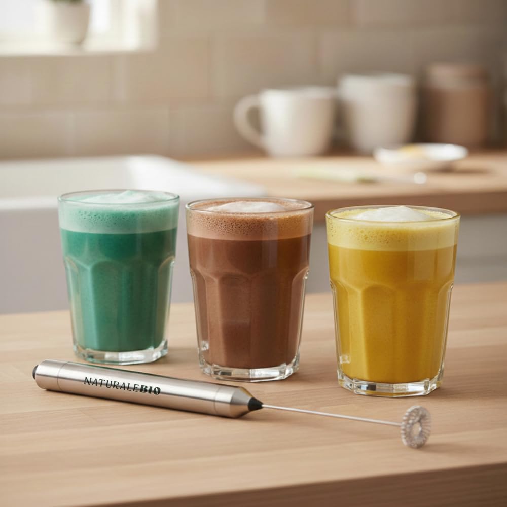 NaturaleBio Matcha Tee Pulver Bio - Premium-Qualität - 100g. Original Green Tea aus Japan. Japanischer ideal zum Trinken. Grüntee für Latte, Smoothies Getränk. Hergestellt in Uji, Kyoto.