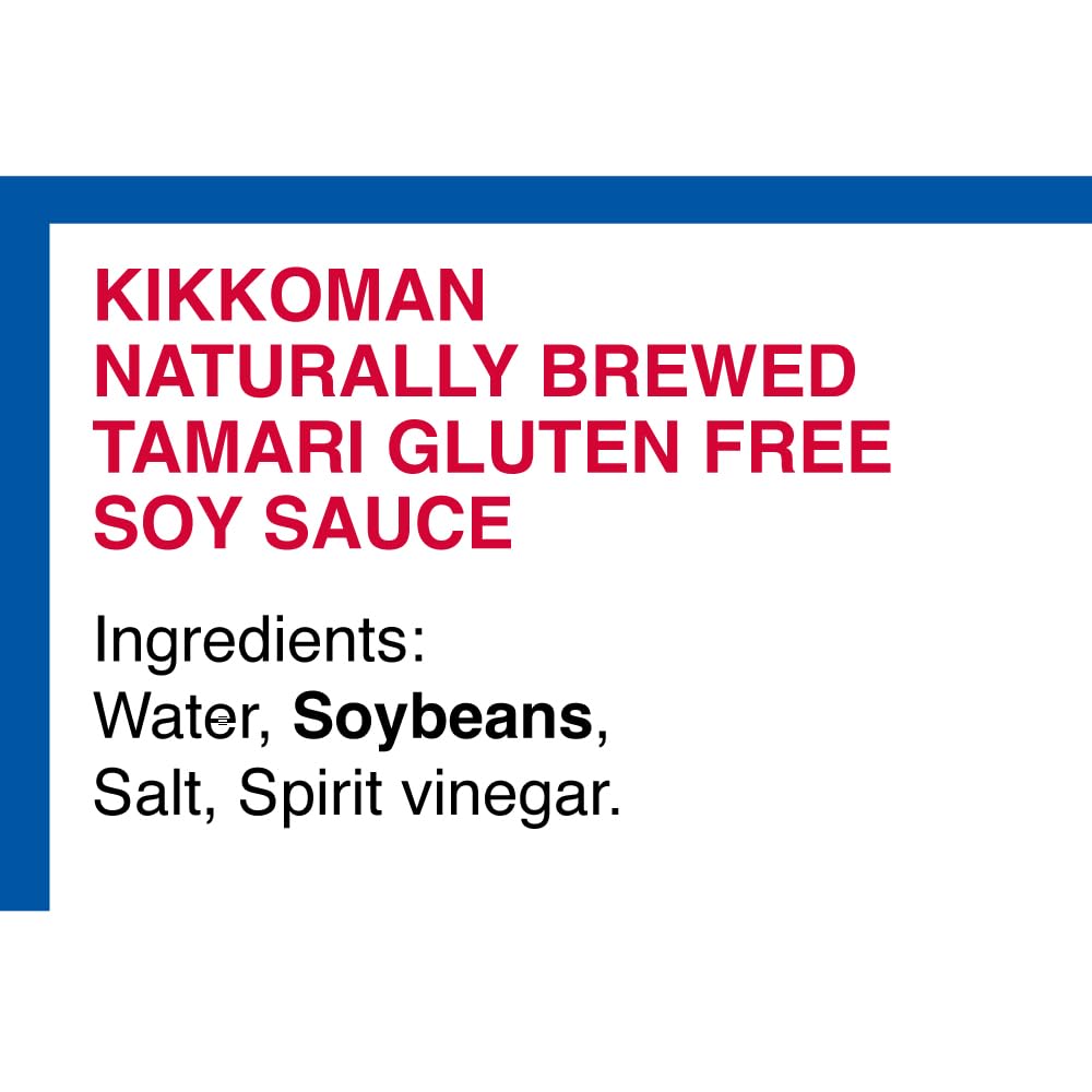 Kikkoman Tamari Glutenfreie Sojasauce - 1 Liter