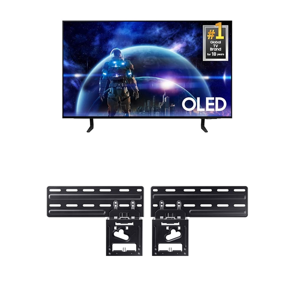 SAMSUNG 65-Inch Class OLED 4K S90D Series HDR+ Smart TV w/Dolby Atmos, Object Tracking Sound Lite, Motion Xcelerator, Real Depth Enhancer, 4K AI Upscaling, Alexa Built-in (QN65S90D, 2024 Model)