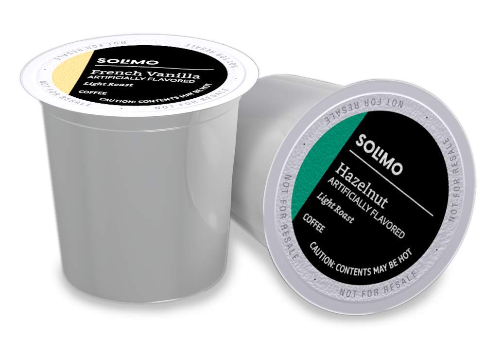 Amazon Brand - Solimo Dark Roast Coffee Pods, Compatible with Keurig 2.0 K-Cup Brewers, 100 Count (Pack of 1)