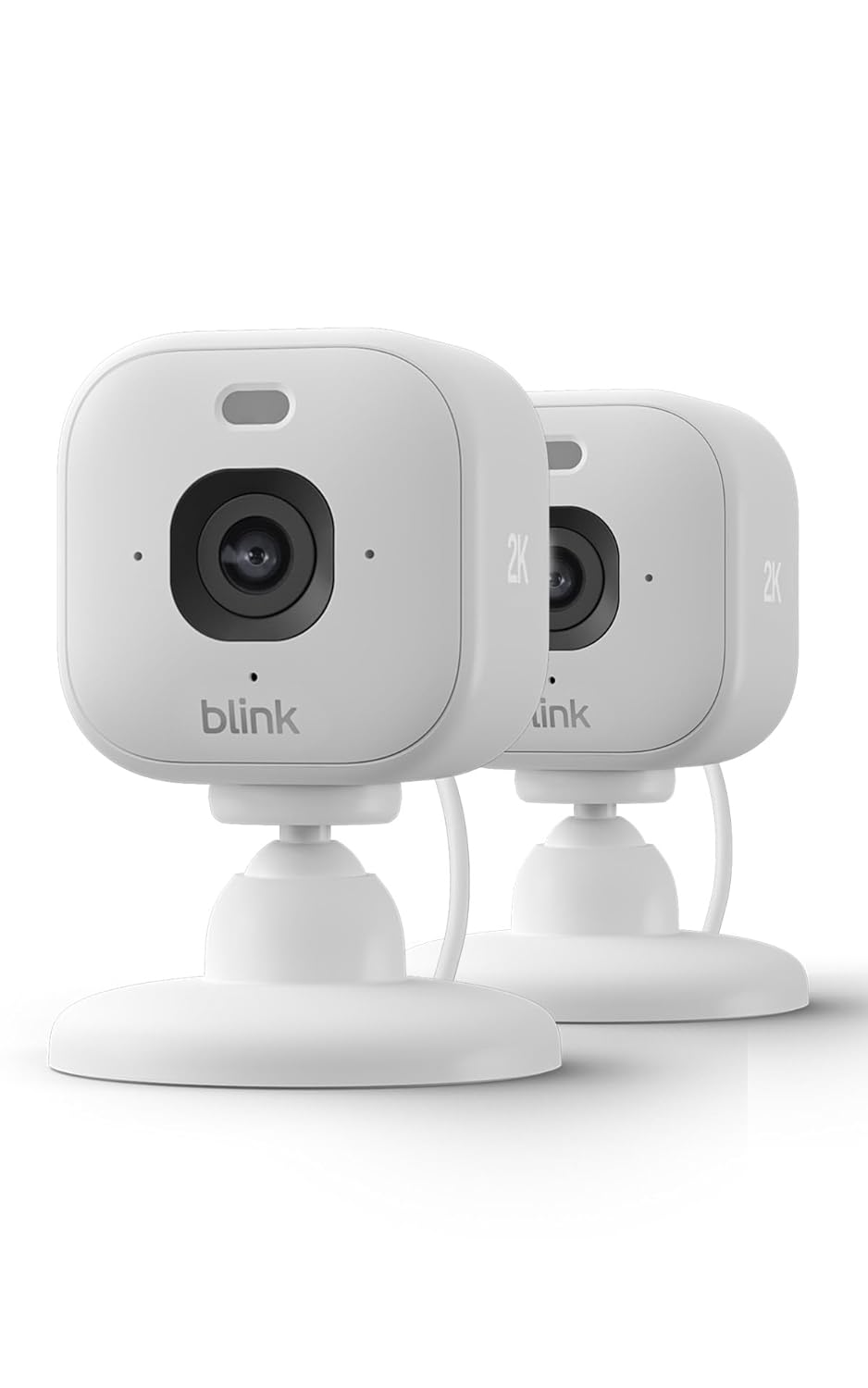 Blink Mini 2K+ (neueste Generation) Überwachungskamera für den Innenbereich| Sicherheitskamera mit Netzstecker für zuhause | 2K-Videoauflösung, 4-fach-Zoom, Nachtsicht in Farbe | 1 Kamera – Schwarz