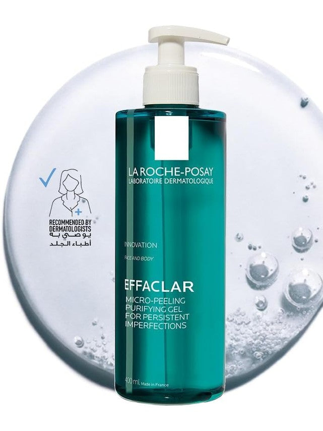 La Roche-Posay Effaclar Micropeeling Cleansing Gel with Salicylic Acid For Oily Skin