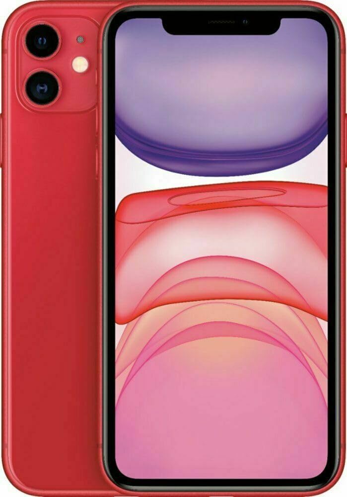 Apple iPhone 11, 64GB, Black - Unlocked (Renewed)