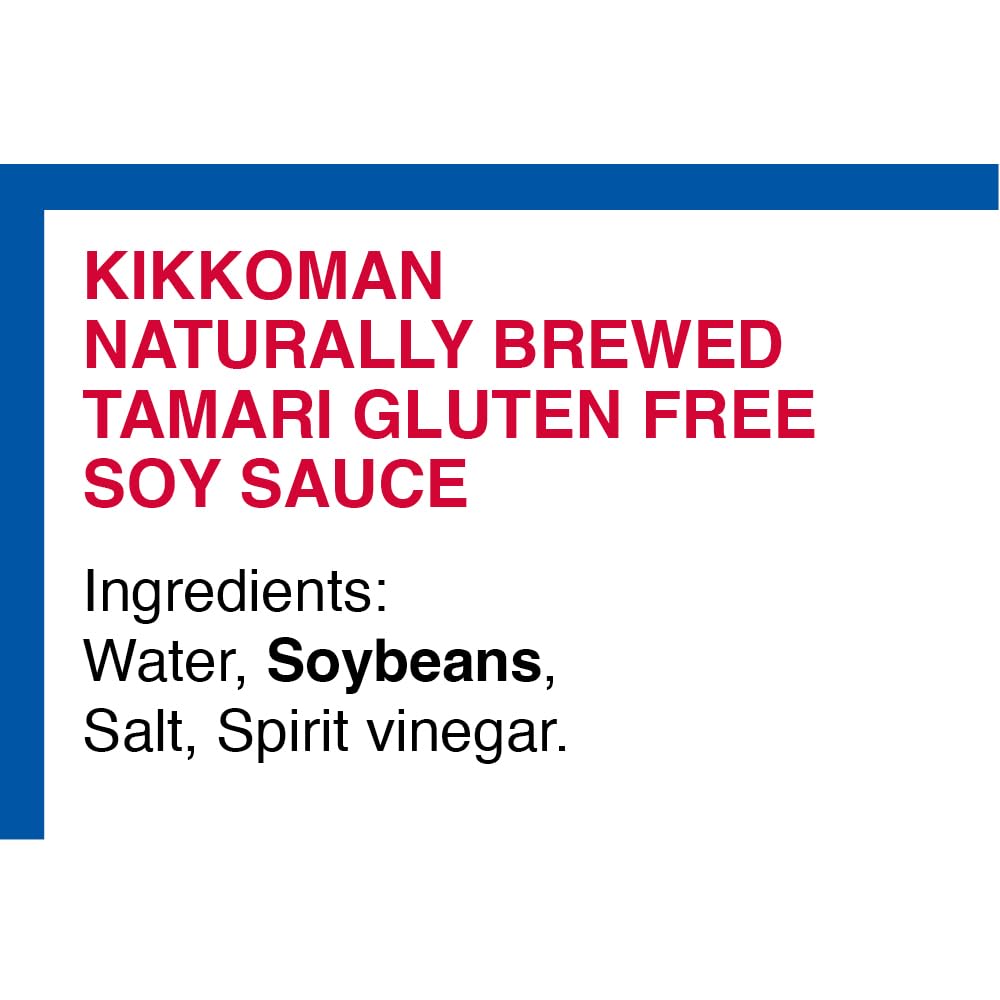 Kikkoman Tamari Glutenfreie Sojasauce - 1 Liter