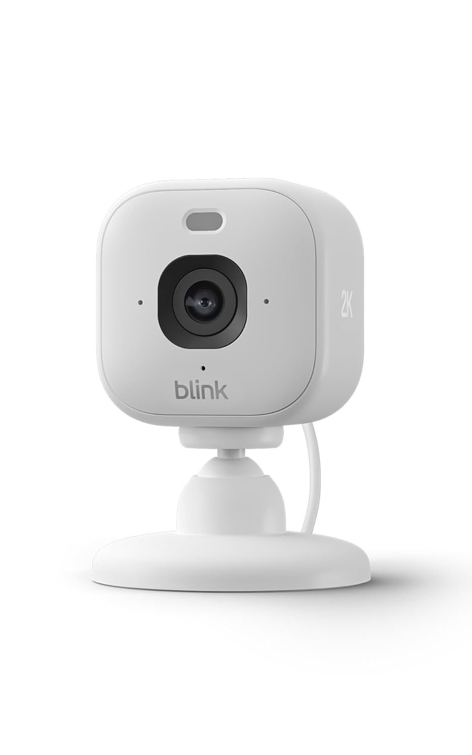 Blink Mini 2K+ (neueste Generation) Überwachungskamera für den Innenbereich| Sicherheitskamera mit Netzstecker für zuhause | 2K-Videoauflösung, 4-fach-Zoom, Nachtsicht in Farbe | 1 Kamera – Schwarz