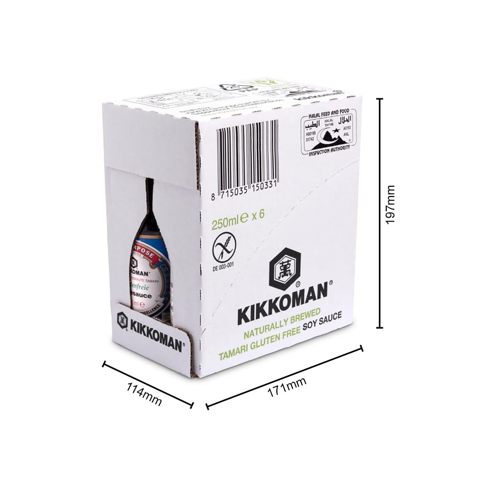 Kikkoman Tamari Glutenfreie Sojasauce - 1 Liter