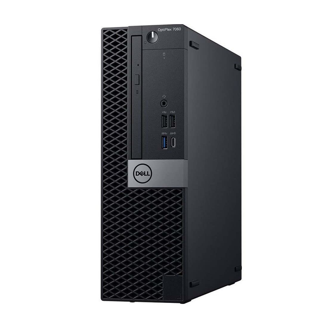DELL Optiplex 7060 SFF Desktop Computer PC | Intel 8th Gen i7-8700 (6 Core) | 32GB DDR4 Ram 512GB NVMe M.2 SSD | Built-in WiFi & Bluetooth | Windows 11 Pro | Wireless Keyboard & Mouse(Renewed)