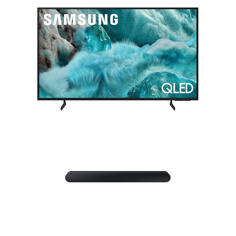 Samsung 65-Inch Class QLED Q7F Series Samsung Vision AI Smart TV (2025 Model, 65Q7F) Quantum HDR, Object Tracking Sound Lite, Q4 AI Gen1 Processor, 4K upscaling, Gaming Hub, Alexa Built-in