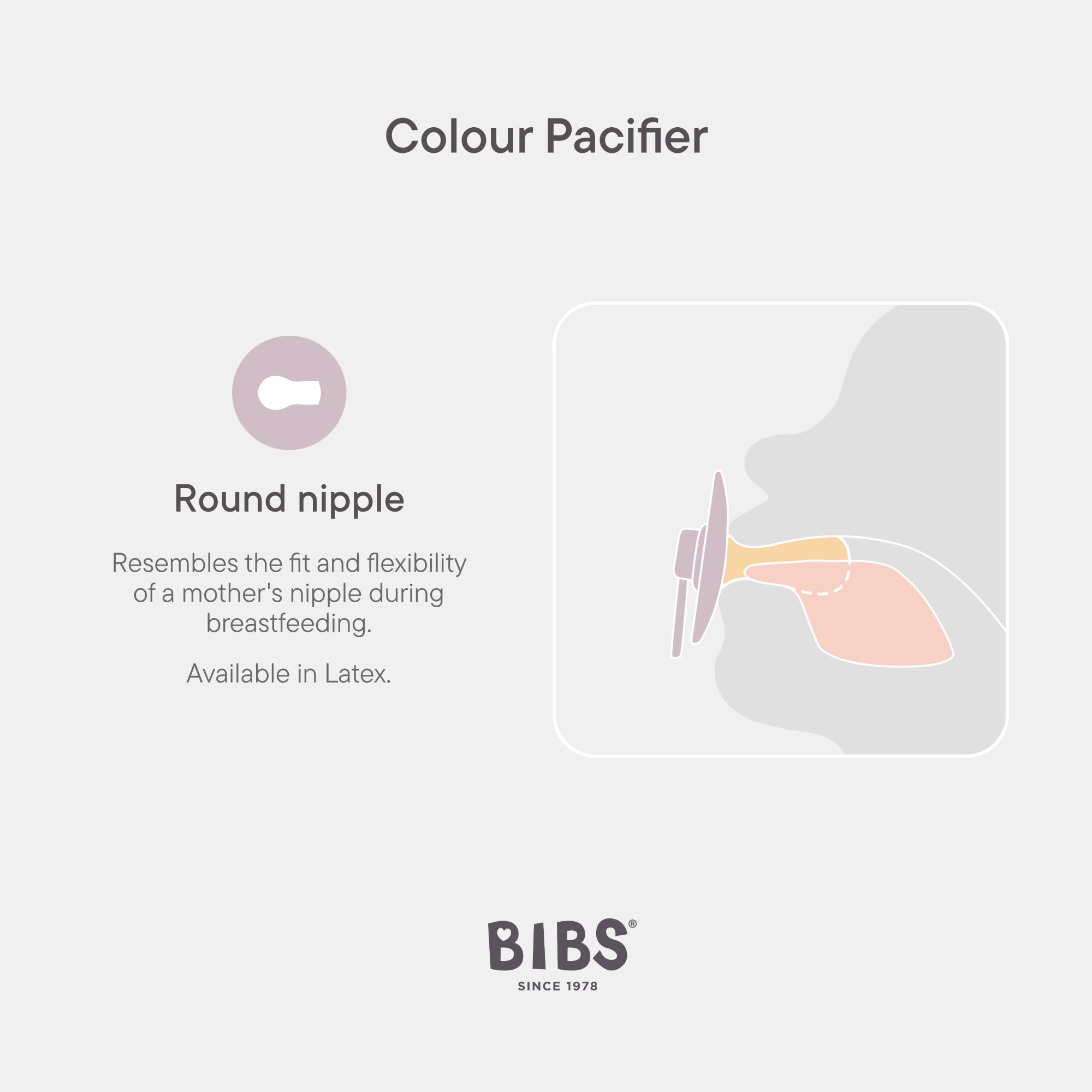 BIBS Colour Liberty Schnuller 2er-Pack, BPA-frei, Kirschform Nippel. Naturkautschuk/Latex, Hergestellt in Dänemark, Größe 2 (6-18 Monate), Chamomile Lawn Violet Sky
