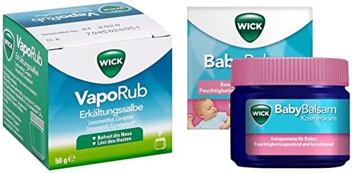 Wick Eltern-Baby-Set (Erkältungssalbe plus Babybalsam)