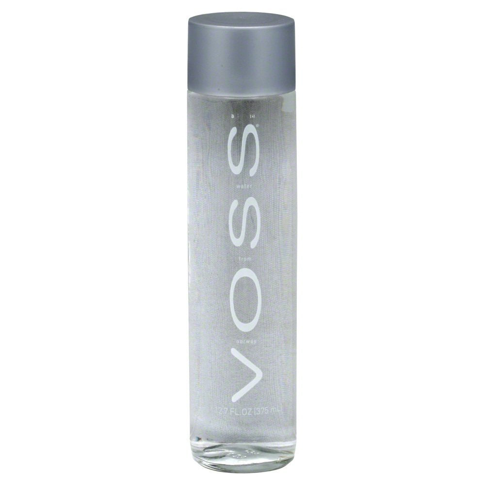 Voss STILL Gletscher Wasser in Glasflasche 0,8 Liter