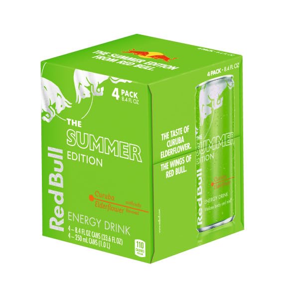 Red Bull Summer Edition Juneberry Energy Drink, 8.4 Fl Oz, 24 Cans