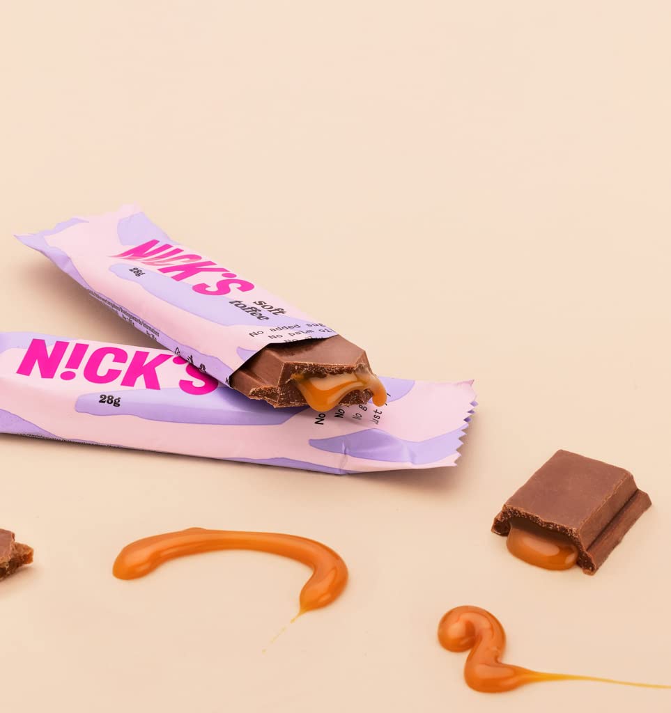 NICKS Keto Riegel Coconut, Schokolade Kokos Snacks, 175 Kalorien, 2 Net carbs, ohne Zuckerzusatz, Glutenfrei, Low carb Süssigkeiten (15x40g)