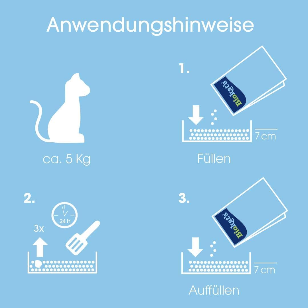 Biokat's Diamond Care Fresh Katzenstreu mit Babypuder-Duft - Feine Klumpstreu aus Bentonit mit Aktivkohle und Aloe Vera - 1 Sack (1 x 10 L)