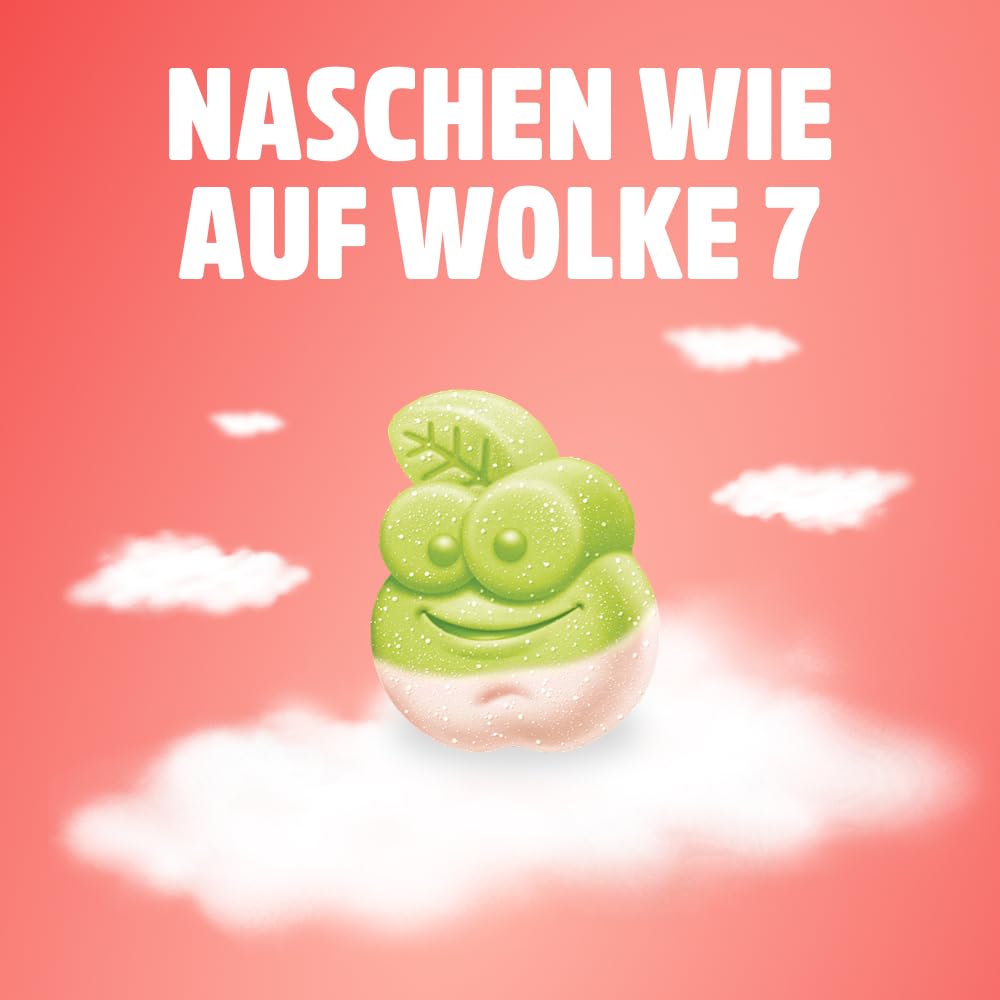 nimm2 Lachgummi Happies – 1 x 325 g – Fruchtgummis mit Fruchtsaft und Vitaminen – Süßigkeit in sechs Geschmacksrichtungen