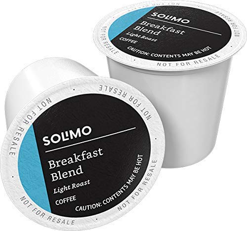 Amazon Brand - Solimo Dark Roast Coffee Pods, Compatible with Keurig 2.0 K-Cup Brewers, 100 Count (Pack of 1)
