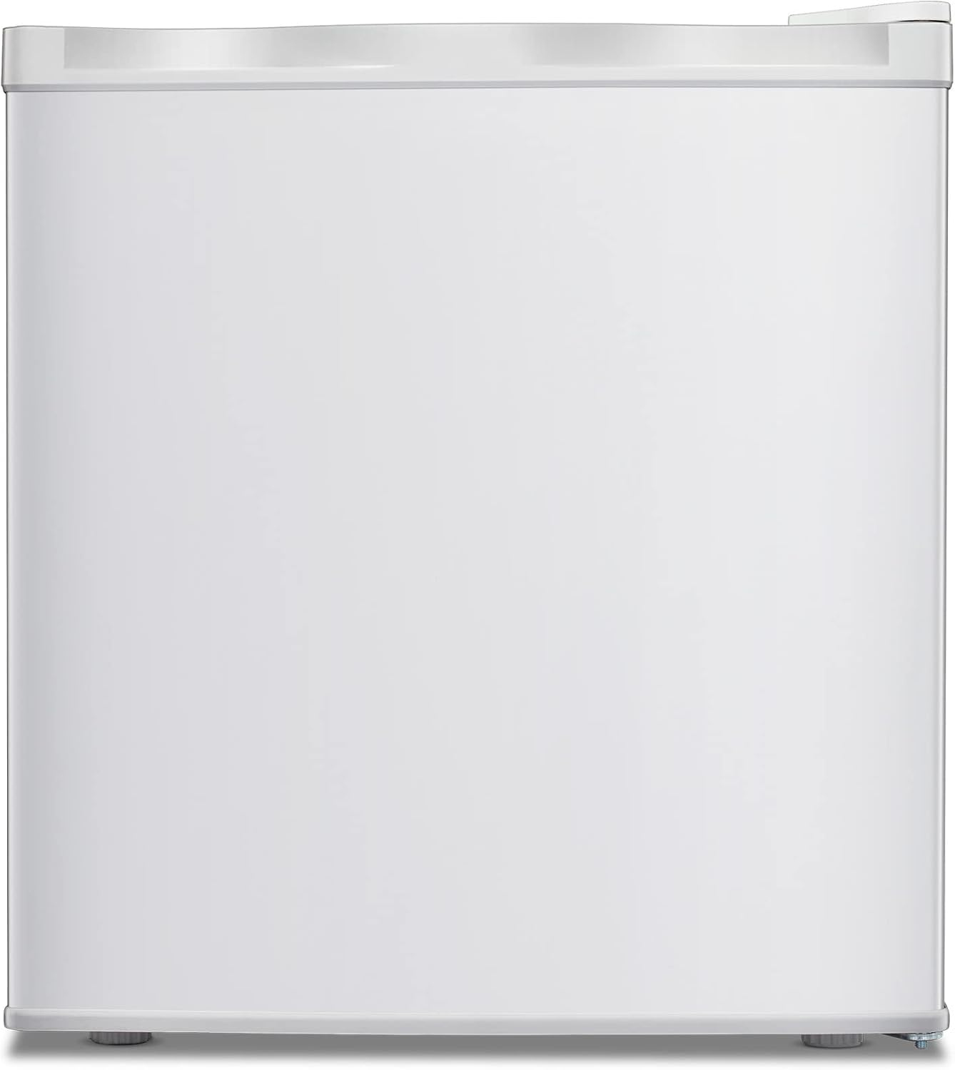 Kismile Small Freezer Upright, 3.0 Cu.ft Mini Freezer with Adjustable Thermostat, Removable Shelves, Reversible Single Door, Stand Up Freezer for Bedroom/Home/Dorms/Apartment (Stainless Steel)