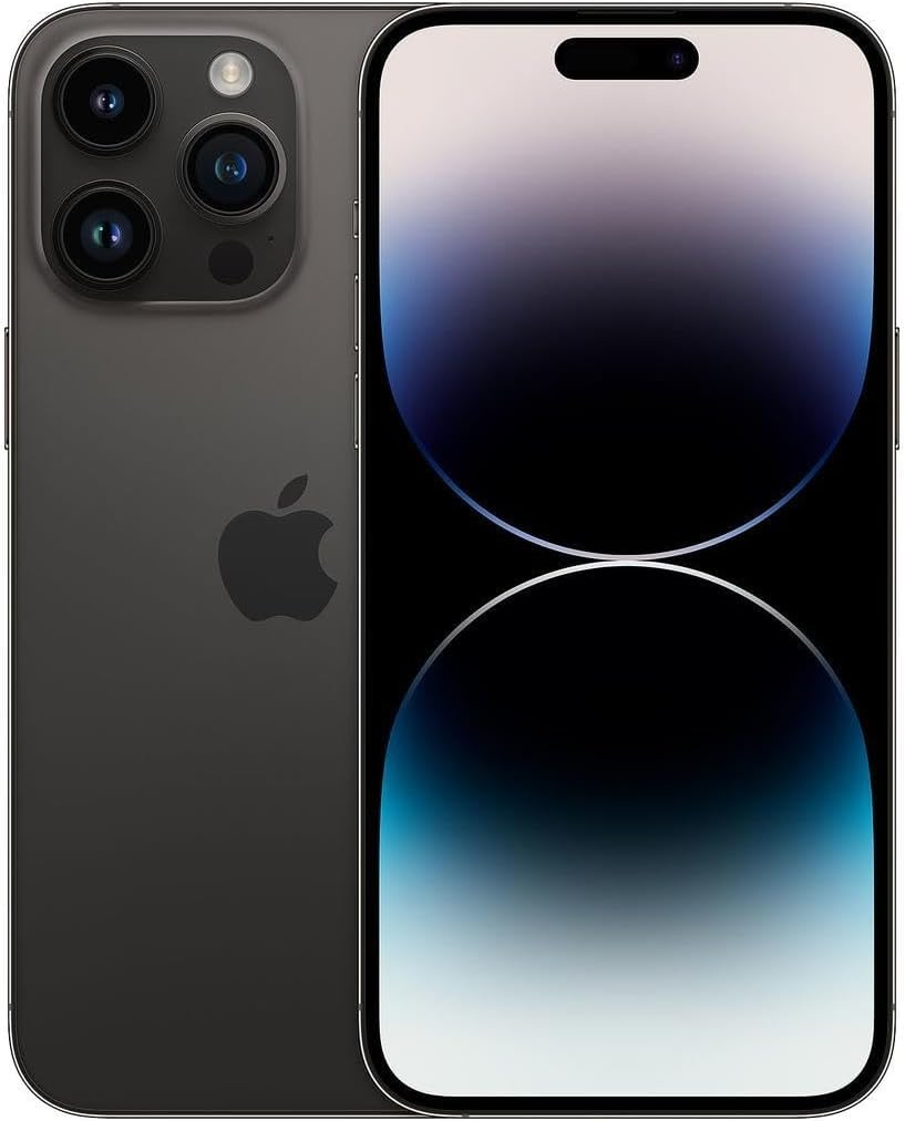 Apple iPhone 14 Pro Max, 128GB, Deep Purple - Unlocked (Renewed)