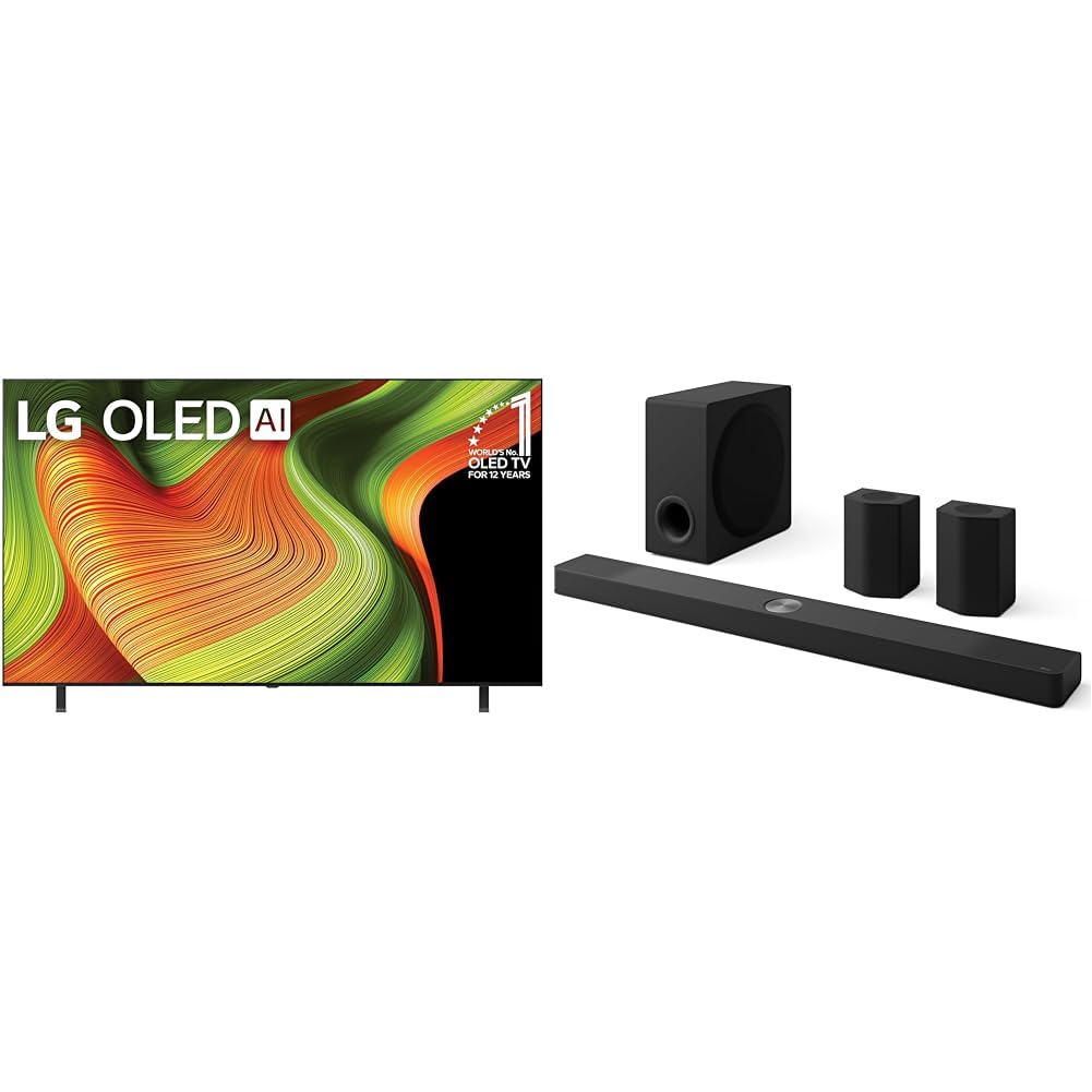 LG 65-Inch Class OLED evo AI 4K C5 Series Smart TV w/Dolby Atmos, Dolby Vision, HDR10, AI Super Upscaling 4K, Filmmaker Mode, Wow Orchestra, Alexa Built-in (OLED65C5PUA, 2025)