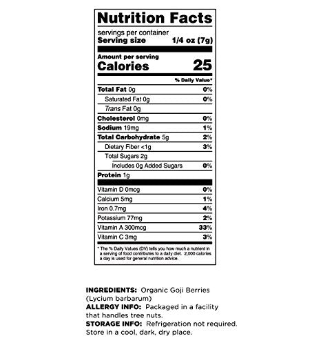 Terrasoul Superfoods Organic Goji Berries, 2 Lbs (2 pack) - Large Size | Chewy Texture | Premium Quality | Lab-Tested…