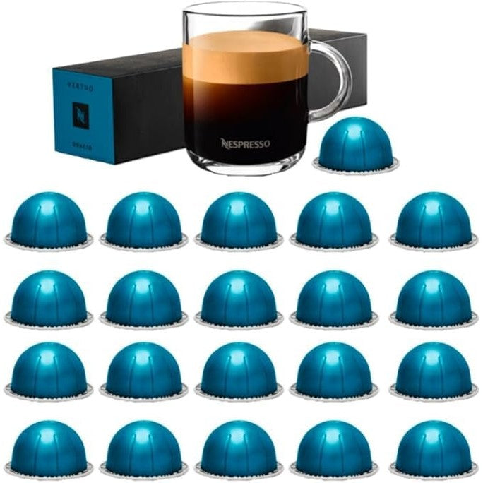 Nespresso Vertuo Capsules, Odacio, Medium Roast Coffee, 30-Count Coffee Pods, Brews 7.8oz