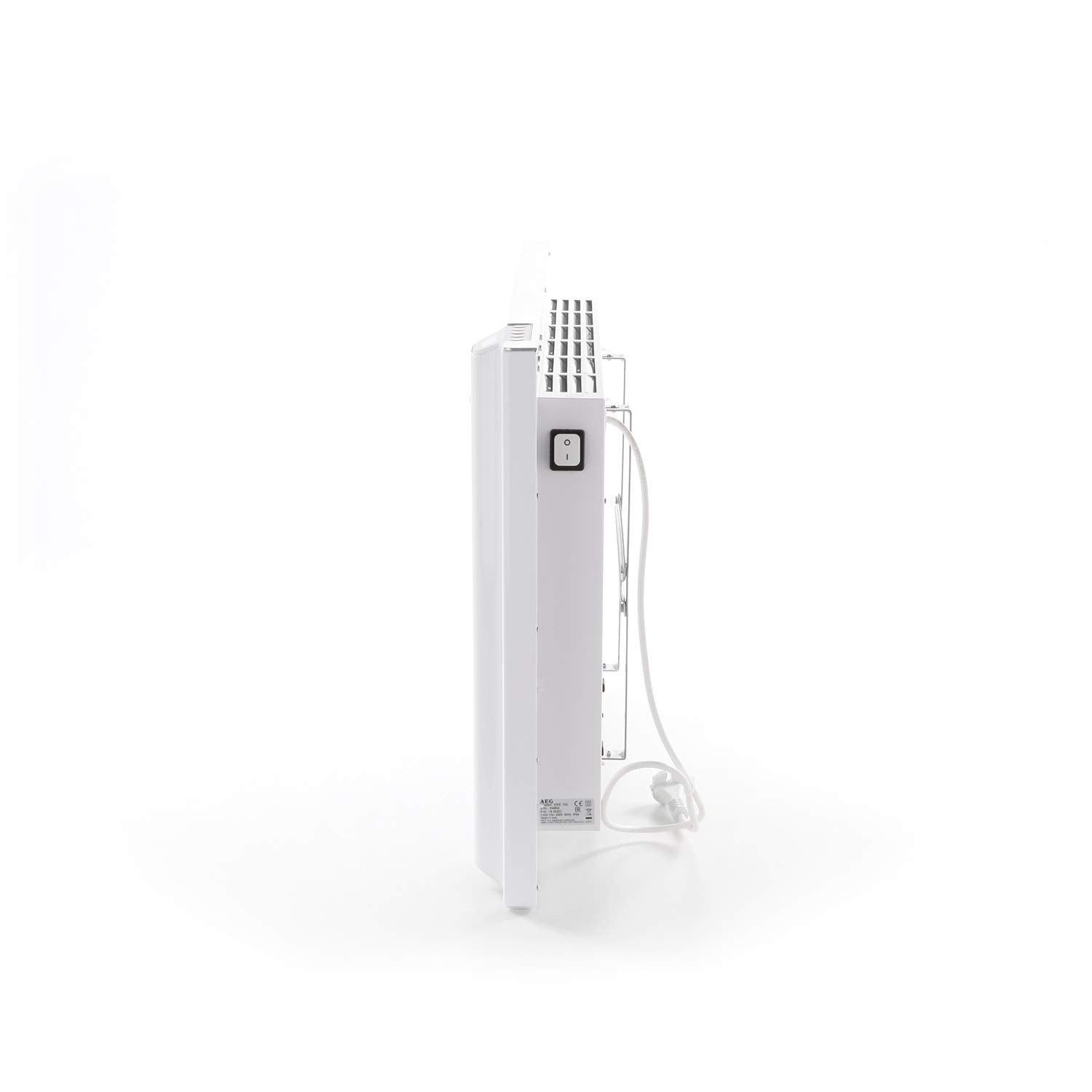 AEG Wandkonvektor WKL 505, Elektroheizung energiesparend, 500 W für ca. 6 m², LCD-Display, Wochenzeitschaltuhr, 236531